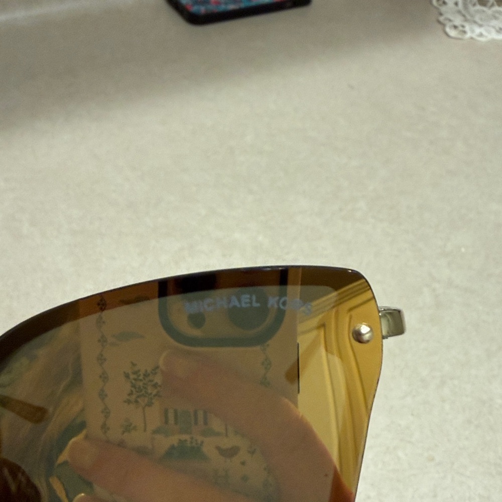 Michael Kors Gold-Tinted Sunglasses - Picture 2 of 5